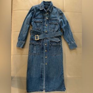 Bardot denim dress- worn once!! Perfect!